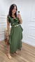 Vestido Bárbara Verde Militar - Fernanda Carlos