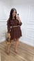 Vestido Marcela Marrom - comprar online