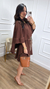 Vestido Natália Marrom na internet