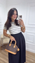 Baby Look Canelada Off White - comprar online