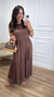 Vestido Mariah Marrom - Fernanda Carlos