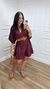 Vestido Mirtz Marsala - loja online