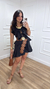 Conjunto Boho Babados Preto - loja online