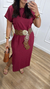 Imagem do Vestido Malha Liso Marsala