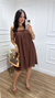 Vestido Natália Marrom