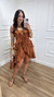 Imagem do Conjunto Boho Babados Marrom
