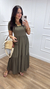 Vestido Zara Verde Militar - loja online