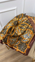 Lenço Animal Print Marrom - comprar online