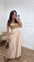 Baby Look Canelada Nude - Fernanda Carlos