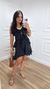 Conjunto Boho Babados Preto - Fernanda Carlos
