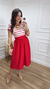 Saia Paris Vermelho - comprar online