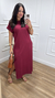 Vestido Malha Liso Marsala na internet