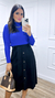 Blusa Tricot Londres Azul - Fernanda Carlos