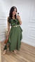 Vestido Bárbara Verde Militar - comprar online