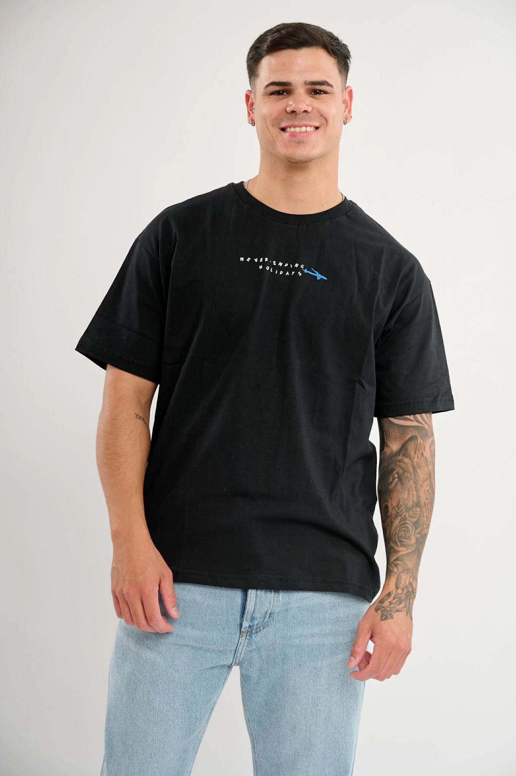 Remera edificio regular