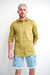 Camisa lisa poplin elastizada