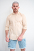 Camisa lisa poplin elastizada - tienda online
