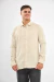 Camisa de lino rayada - Baron Blonde