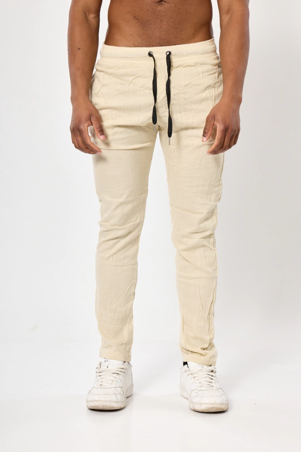 Pantalon Clasico de Lino