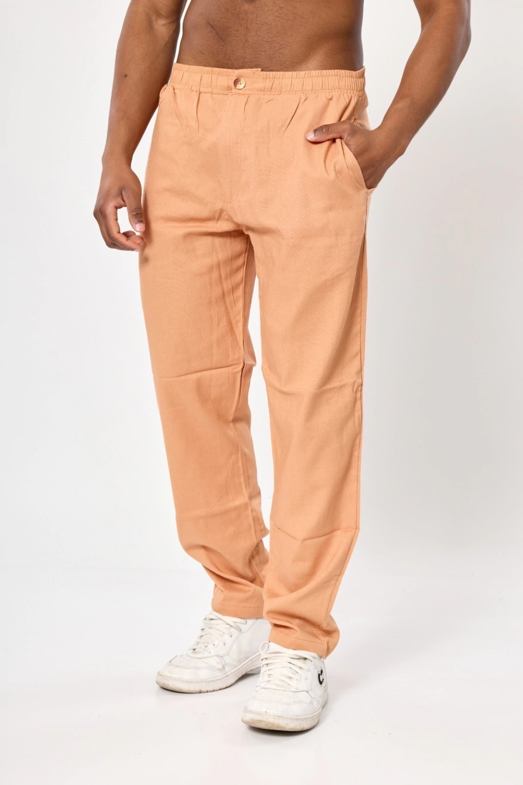 Pantalon de Lino Recto
