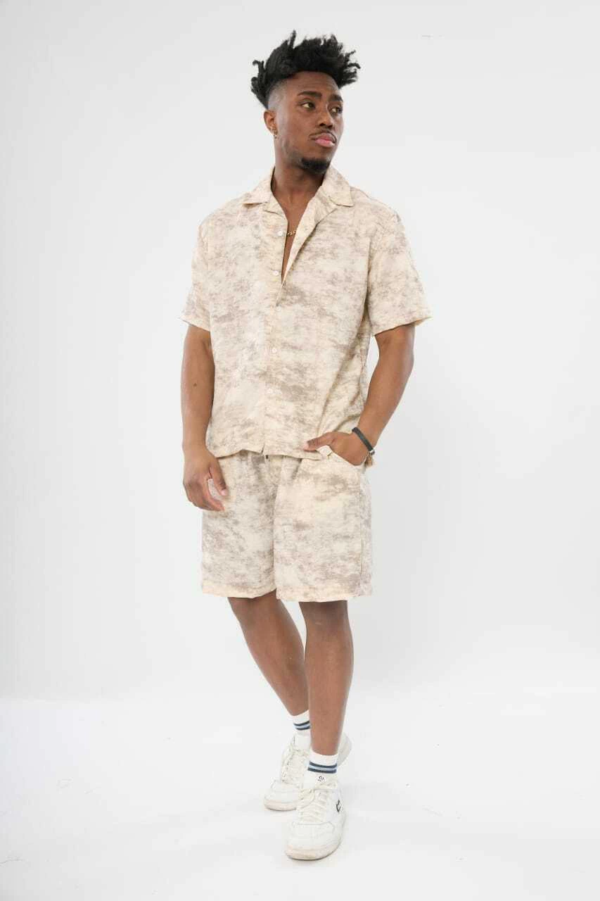 Conjunto de Lino Batik mod 02