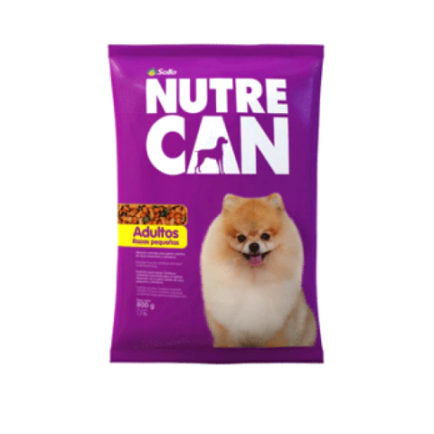 Comida para Perro NutreCan Nutrecan adulto razas pequeñas x 800Grs