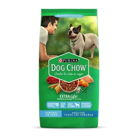 Comida para perro Dog Chow Control de Peso Todas los tamaños 2 Kgs