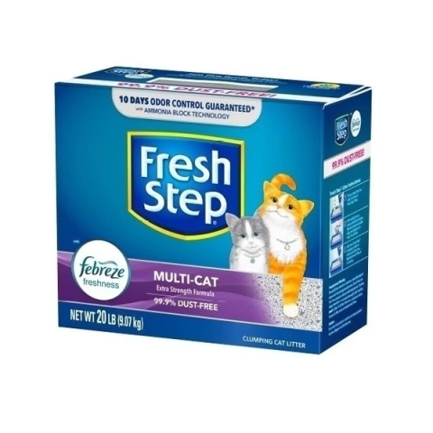 Arena para Gatos Fresh Step MultiCat 20 Libras