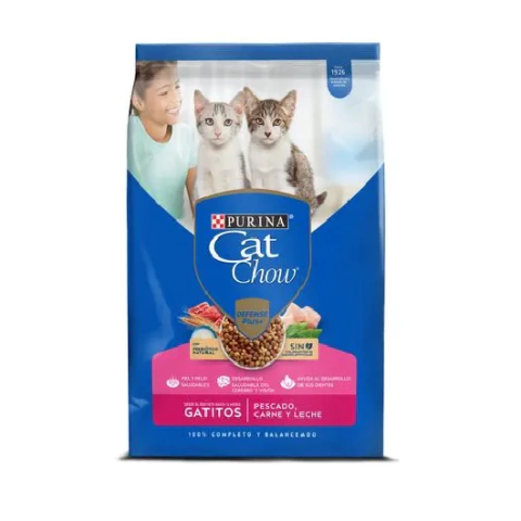Comida para gato Cat Chow Gatitos Hasta 12 Meses 500 Grs - comprar en línea