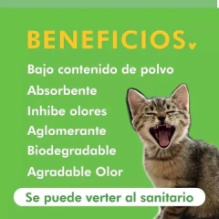 Arena Ecológica para Gatos Maíz Cat 2K en internet