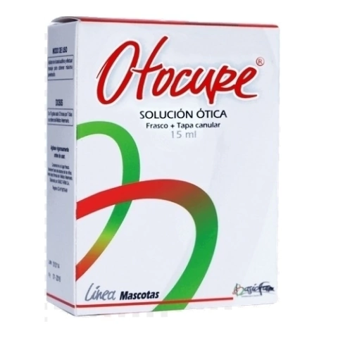 Otocure Solución Ótica para Mascotas Gotas 15 Ml