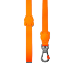 Correa para Perro Zeedog Neopro Tangerine Leash Small - MiMaskotica | Tienda para Mascotas