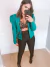 Blazer tricot modal - verde bandeira na internet