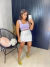 Cropped decote reto efeito bandagem - lilás - buy online