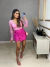 Body de renda manga longa - rosa barbie - buy online