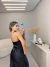 Vestido midi no cetim - preto - online store