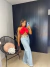 Calça wide leg jeans barra desfiada - clara