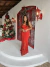 Vestido tomara que caia no tricot laise - vermelho - online store