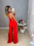 Macacão com fenda - vermelho on internet