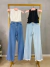 Calça wide leg jeans barra desfiada - clara - Amor de Peça - Looks Femininos Estilosos, Loja de Roupa Feminina Online