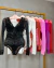 Body de renda manga longa - rosa barbie - buy online