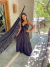 Vestido longo nozinho by amor de peça - preto - comprar online