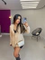 Blazer casual de alfaiataria com botão - bege - Amor de Peça - Looks Femininos Estilosos, Loja de Roupa Feminina Online