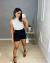 Image of Short alfaiataria inspiração Zara - preto