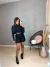 Short cós alto paetê - preto - online store
