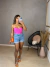 Corset no poliamida suplex - rosa pink - loja online