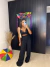 Calça pantalona alfaiataria - preto - loja online
