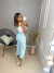 Cropped ponto crochê decote quadrado - branco