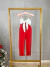 Calça alfaiataria insp zara com cinto - vermelho - Amor de Peça - Looks Femininos Estilosos, Loja de Roupa Feminina Online