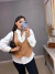 Camisa branca no crepe de alfaiataria com botões encapados e manguinha princesa - online store